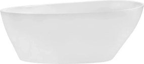 Cada freestanding Besco Goya 170x72 cm alb lucios