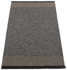 Covor pentru exterior și interior gri antracit 85x160 cm Edit Charcoal – Pappelina