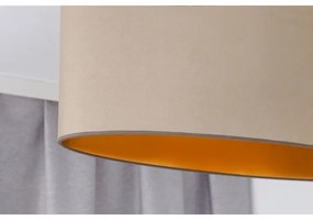Lustră aplicată Duolla OVAL VEGAN 1xE27/15W/230V bej