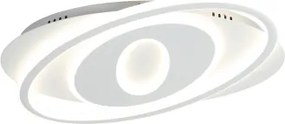 Brilagi - plafonieră LED reglabilă IRIS LED/78W/230V 37x49 cm albă + telecomandă
