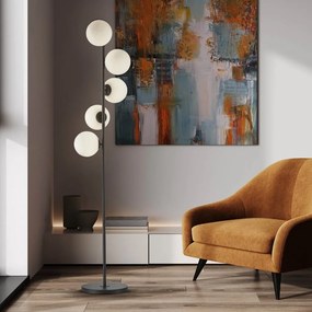 Lampadar/Lampa de podea design modern Inoa negru/alb