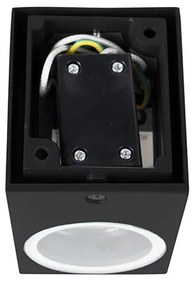 Set de 2 Aplice Moderne Negre IP44 - Baleno