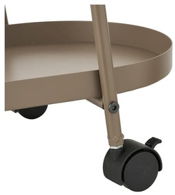 Măsuță de servire cu roți din metal 27,5x60 cm Empoli – House Nordic