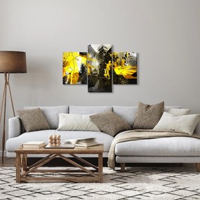 Tablou - Fotbal în marele oraș (90x60 cm)