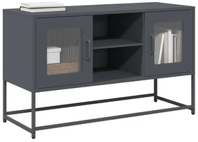 vidaXL Dulap TV, antracit, 100,5x39x60,5 cm, oțel