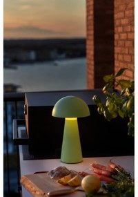 Veioză verde LED cu control prin telecomandă (înălțime 28 cm) Sam – Sirius