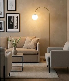 Lampadar, Lampa de podea BOW auriu