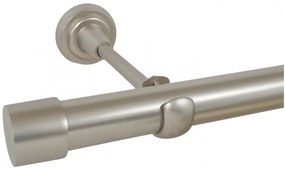 Galerie fara inele DOP/25 - crom mat (Alege marime: 280 cm)