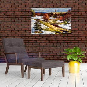 Tablou - Sosirea primăverii (90x60 cm)