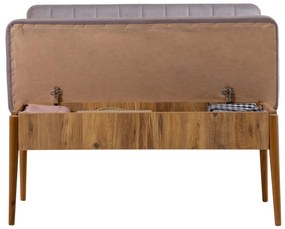 Bancă Vanessa (pin atlantic + roz gri) . 1102638