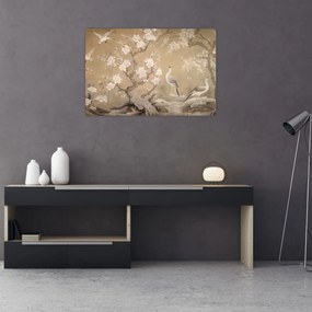 Tablou - Desen animat peisaj japonez (90x60 cm)