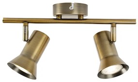 Spotlight de plafon bronz rotativ și inclinabil - Karin 2