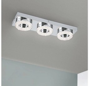 Eglo 95663 - Plafonieră LED FRADELO 3xLED/4W/230V