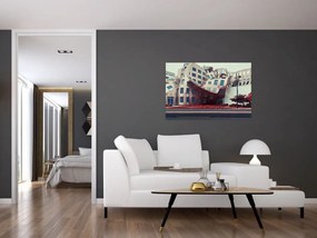 Tablou - construcție arhitectonică (90x60 cm)