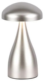 Lampă de birou LED reglabilă, reîncărcabilă, 1W, 5V, 3000-6000K, 1800 mAh, argin