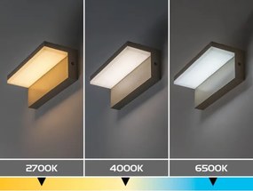Rabalux 77219 - aplică de perete pentru exterior cu LED ZARAGOZA LED/9W/230V IP54 bej