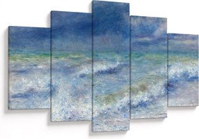 Tablou - Pierre-Auguste Renoir, Seascape, reproducere (150x105 cm)