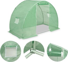 vidaXL Seră, 4,5 m², 300 x 150 x 200 cm