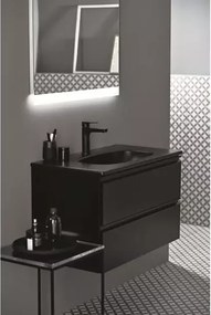 Baterie lavoar Ideal Standard Cerafine O negru mat fara ventil H120