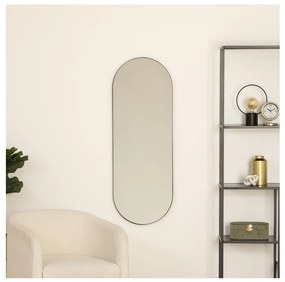 Oglindă de perete Atmosphera SELENA 112x40 cm negru