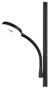 Lampadar negru LED (înălțime 178 cm) Specter – Trio