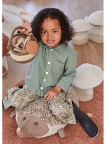 Covor de joacă pentru copii bej din bumbac 120x160 cm Mushroom Forest – Lorena Canals