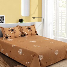 Lenjerie de pat 2 persoane, bumbac finet, 6 piese, 2 fețe, SP527