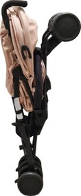 Carucior sport tip umbrela Baby Care™ PRO 818B, Spatar reglabil in 7 trepte, Pozitie somn, Amortizoare, Frana picior, Pliabil, Beige