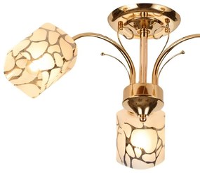 Lustră aplicată Brilagi MEGAPOLIS 3xE14/60W/230V auriu