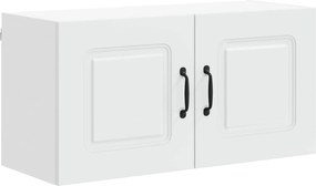 vidaXL Dulap de bucătărie Kalmar Alb 80 x 31 x 40 cm Lemn compozit