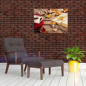 Tablou - Ceainărie de toamnă (70x50 cm)