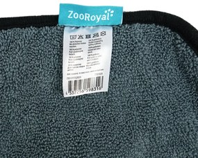 Prosop pentru animale de companie ZOOROYAL 80x35 cm gri-albastru