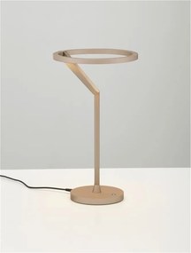 Veioza LED design minimalist TILIA moca coffee