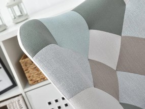 Fotoliu Sibyla (patchwork + fag alb). 1110390