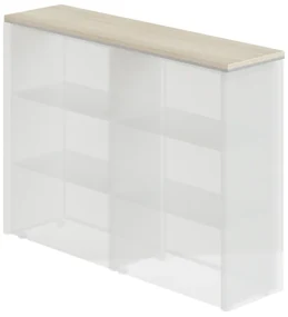 Panou superior Top Office Premium pentru dulap 2x lat, salcam deschis