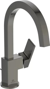 Baterie lavoar Ideal Standard Atelier Extra pipa rotativa gri Magnetic Grey cu ventil Pop-Up