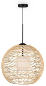 Lustra/Pendul design modern CANE 40cm bej