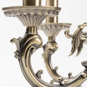 Lustră pe lanț Brilagi CLASSIC 6xE14/60W/230V alamă