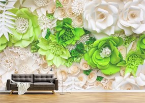 Tapet Premium Canvas - Flori colorate