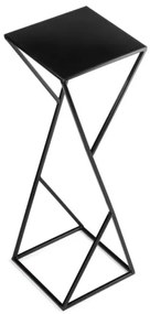 Suport pentru flori LOFT 70x23,5 cm negru