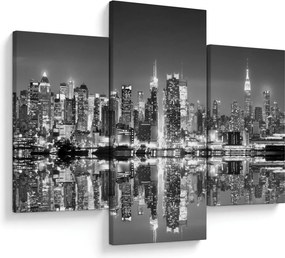 Tablou - New York, alb-negru (90x60 cm)