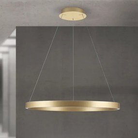Orion - Pendul LED dimmabil KOLK, 80W, 230V, 2700/3000/4000K, Ø 80 cm, auriu