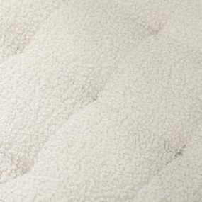 HOMCOM Taburet de depozitare, Taburet cu capac, Taburet rotund, Cutie de depozitare, cu picioare din lemn, Alb | Aosom Romania