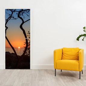 Fototapet pentru ușă - Apus de soare (95x205cm)