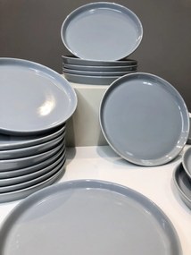 Farfurie Mare Nebula (Gri-Albastru 26cm)