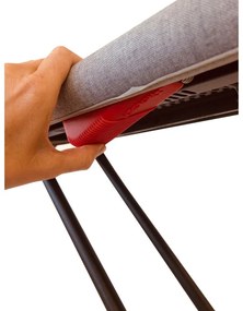 Masă de călcat 120x38 cm K-Tres Black Tube – Rolser