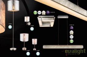 Aplica de perete design modern argintie AMY I 15188W GL