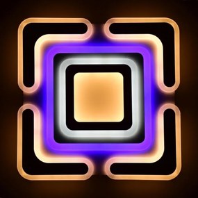 Plafonieră LED dimabilă Ecolite WALP201-RB/LED TIPO LED/120W/230V + telecomandă