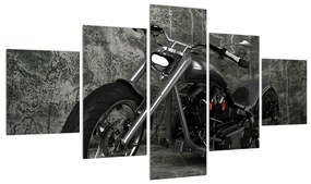 Tablou cu motocicleta (125x70 cm), în 40 de alte dimensiuni noi