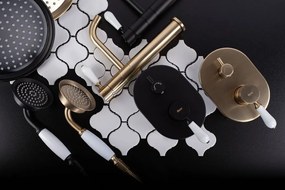 Baterie pentru lavoar Rea Serra BLACK negru mat